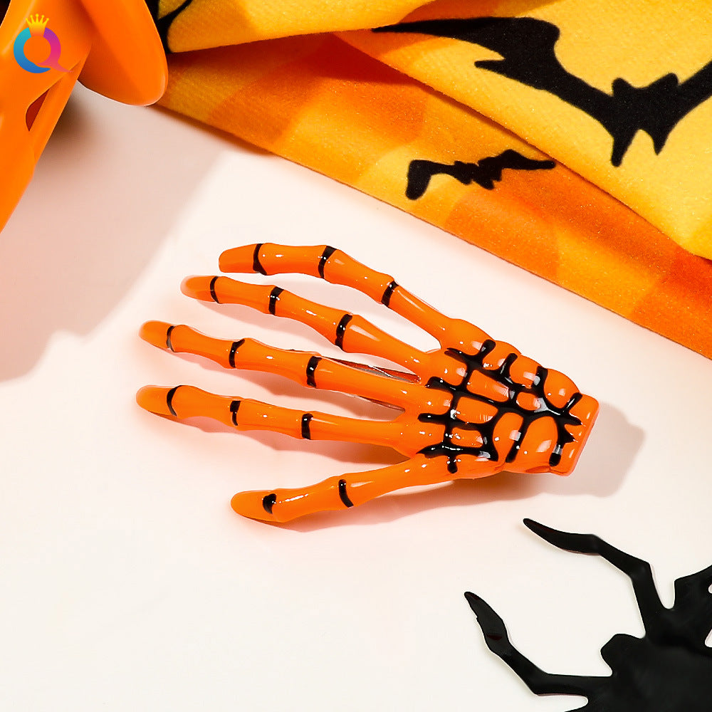 Wholesale Hand Bone Halloween Ghost Claw Skeleton Claw Hairpin